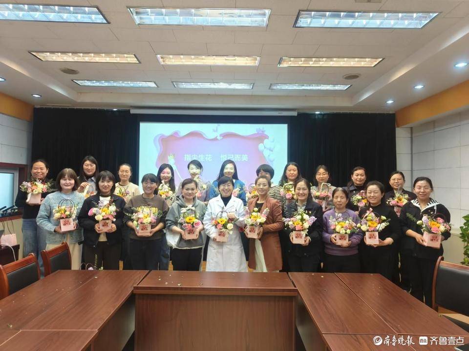 德州園林綠化服務(wù)中心：關(guān)愛女性健康，插花活動添趣味:園林綠化
